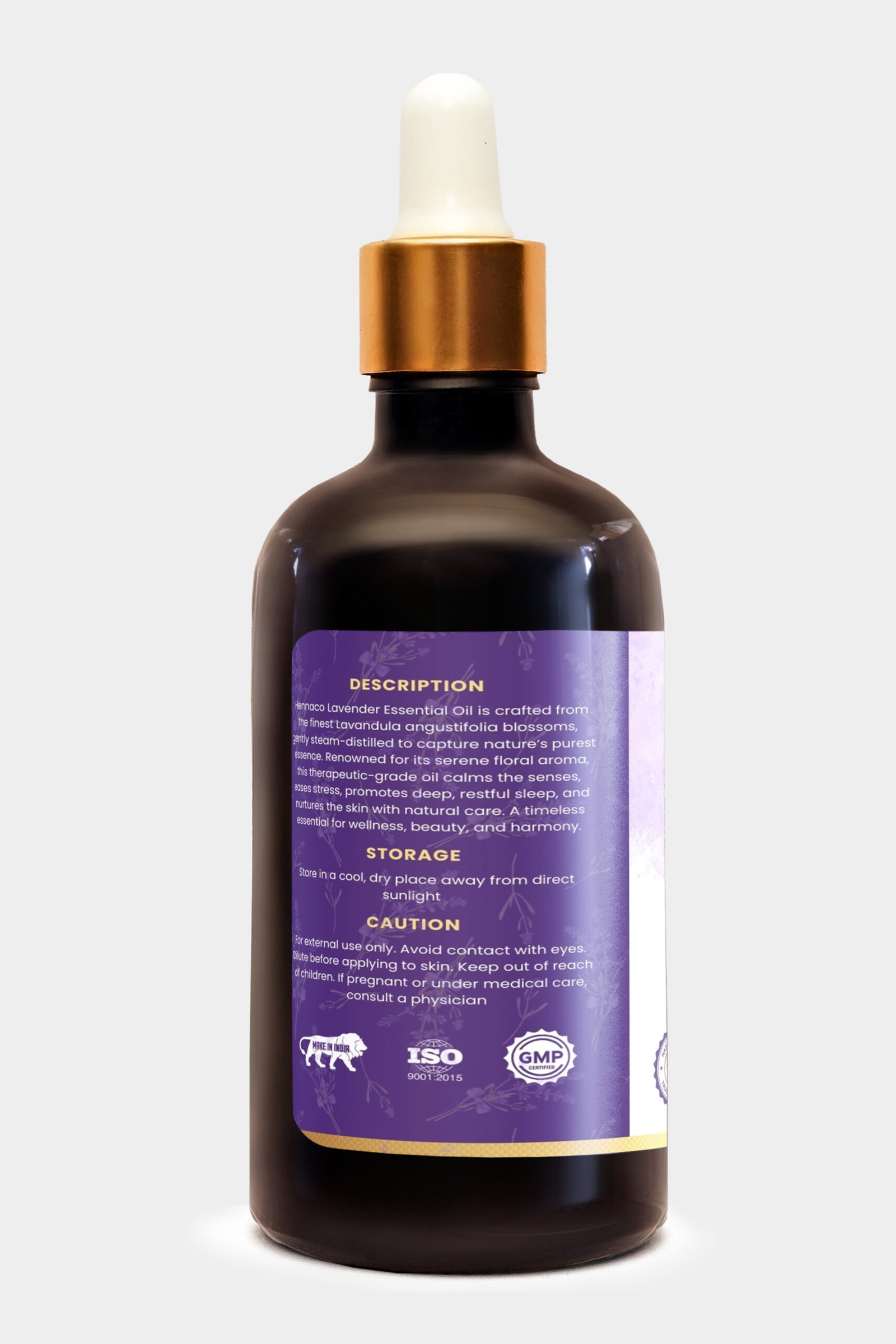 HENNACO LAVENDAR ESSENTIAL OIL 100ml - Image 8